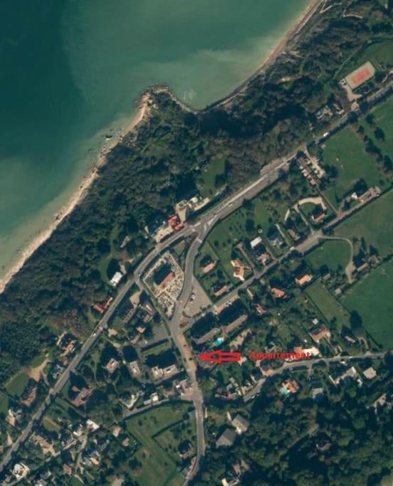 Appartement Vue Mer Benerville sur Mer Bagian luar foto