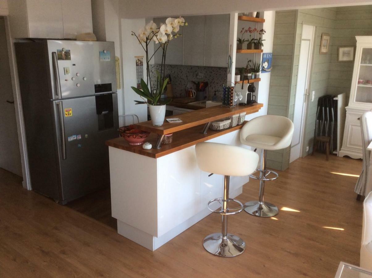 Appartement Vue Mer Benerville sur Mer Bagian luar foto