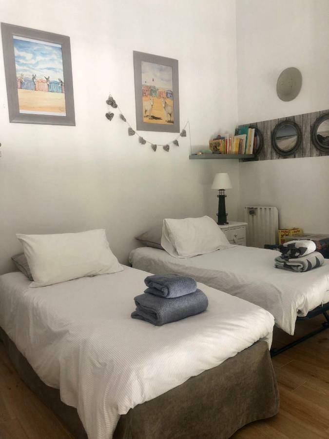 Appartement Vue Mer Benerville sur Mer Bagian luar foto